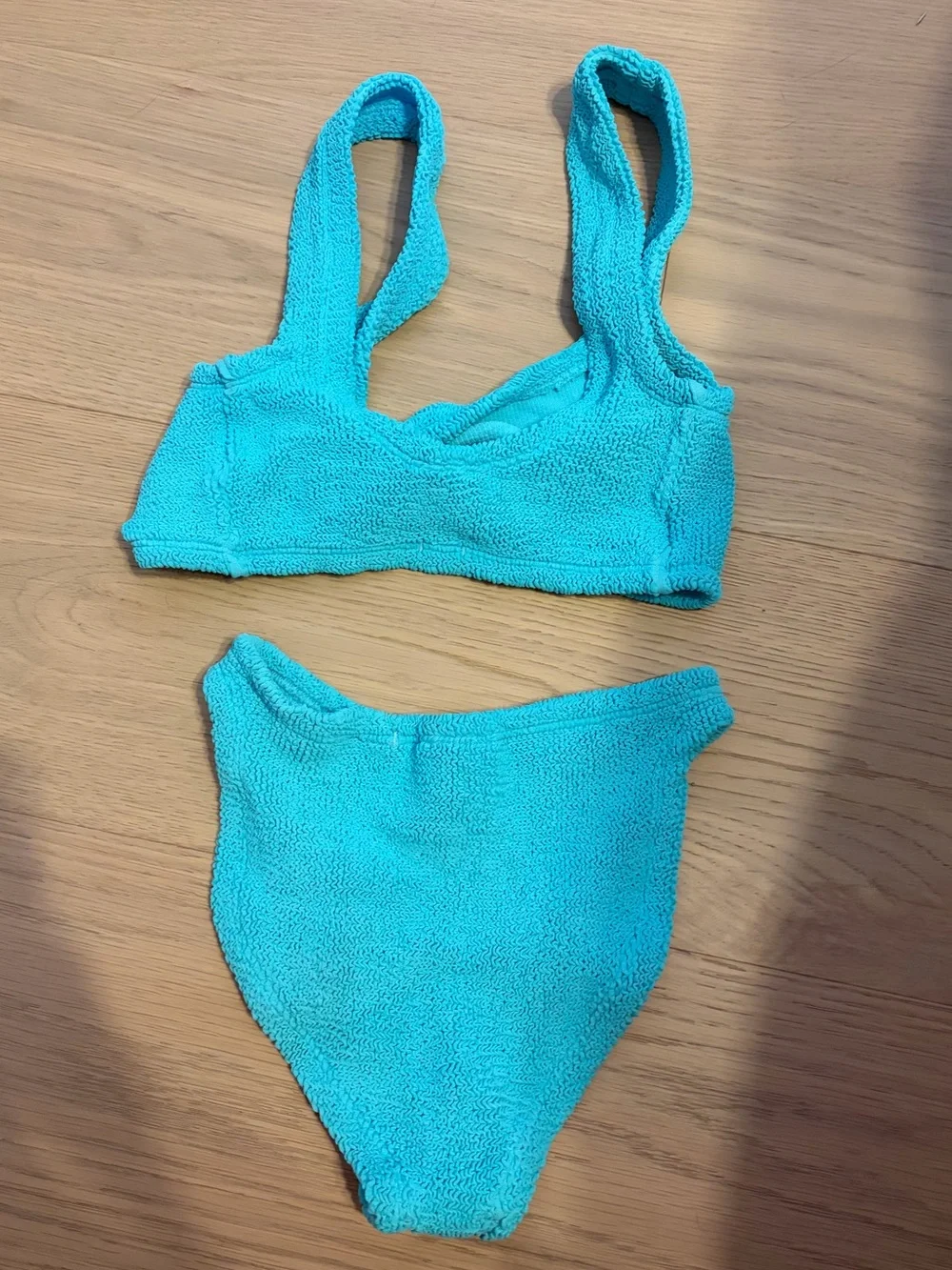 Hunza g Juno bikini in aqua